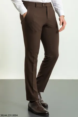 38144 Pants: Brown