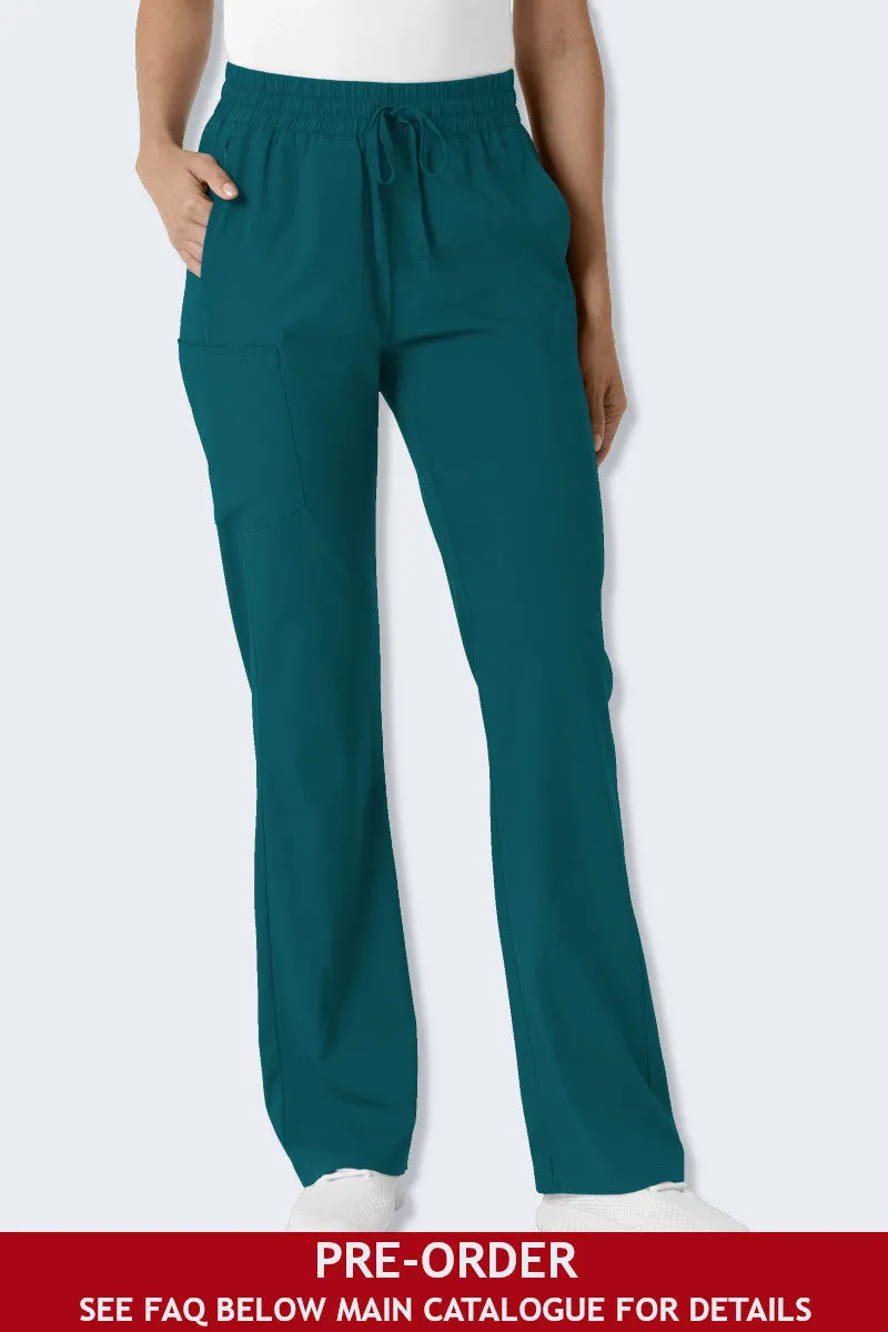 5251 LaserClinics WonderWink Boundless Women's Bootcut Scrub Pant Caribbean