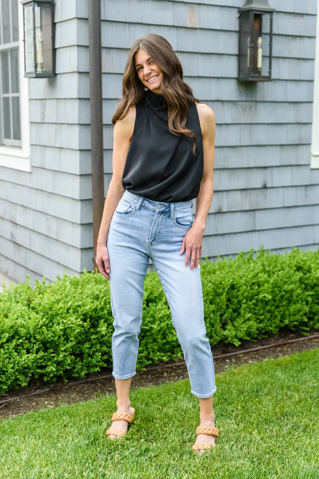 A-Game Mom Fit Jeans by Risen