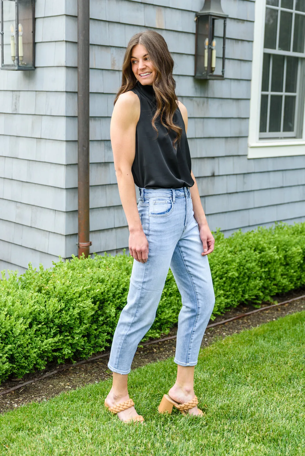 A-Game Mom Fit Jeans by Risen