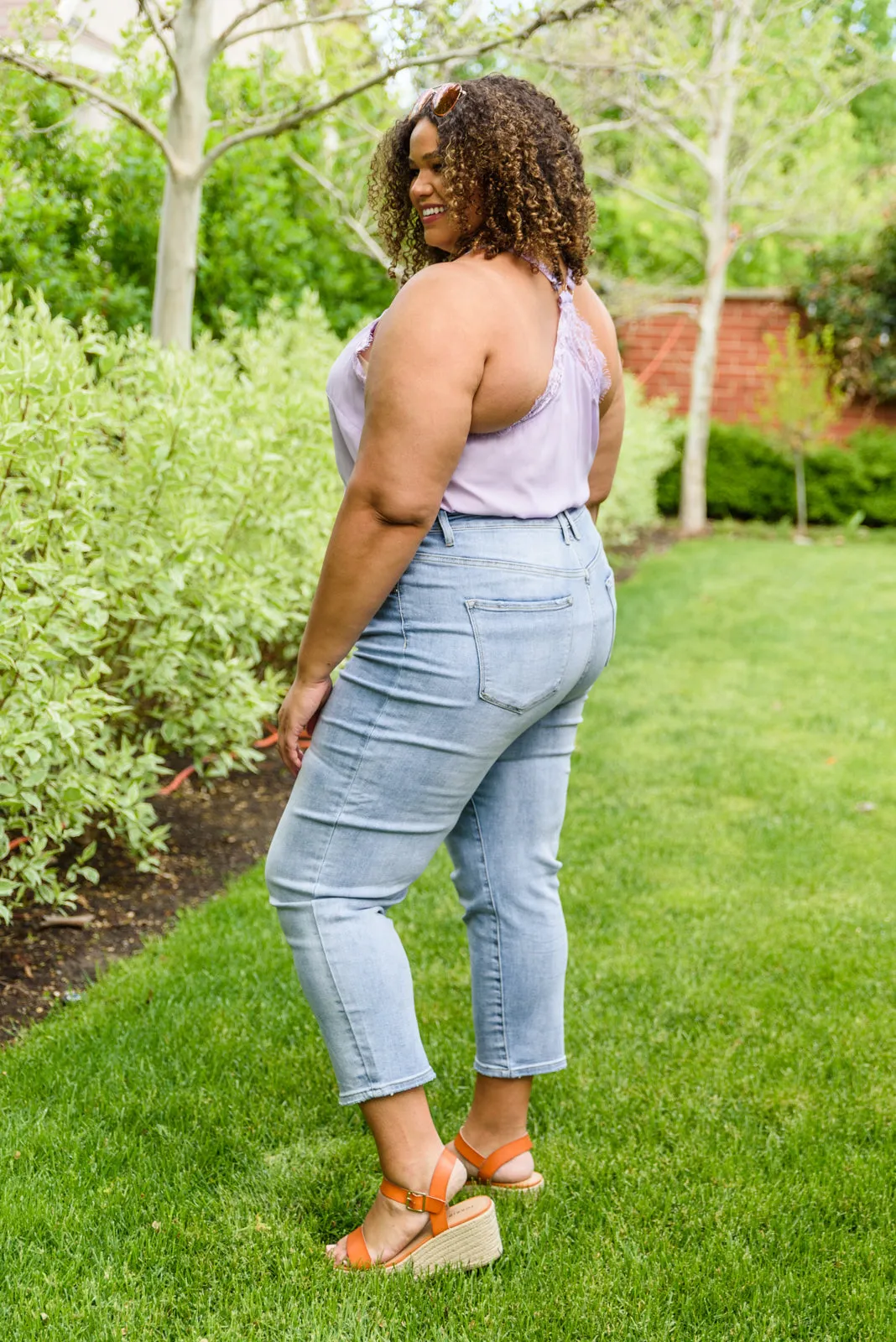 A-Game Mom Fit Jeans