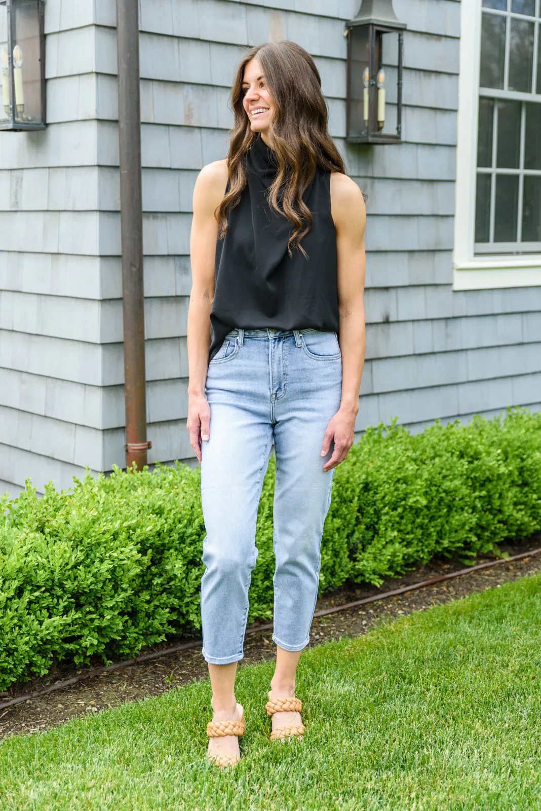 A-Game Mom Fit Jeans