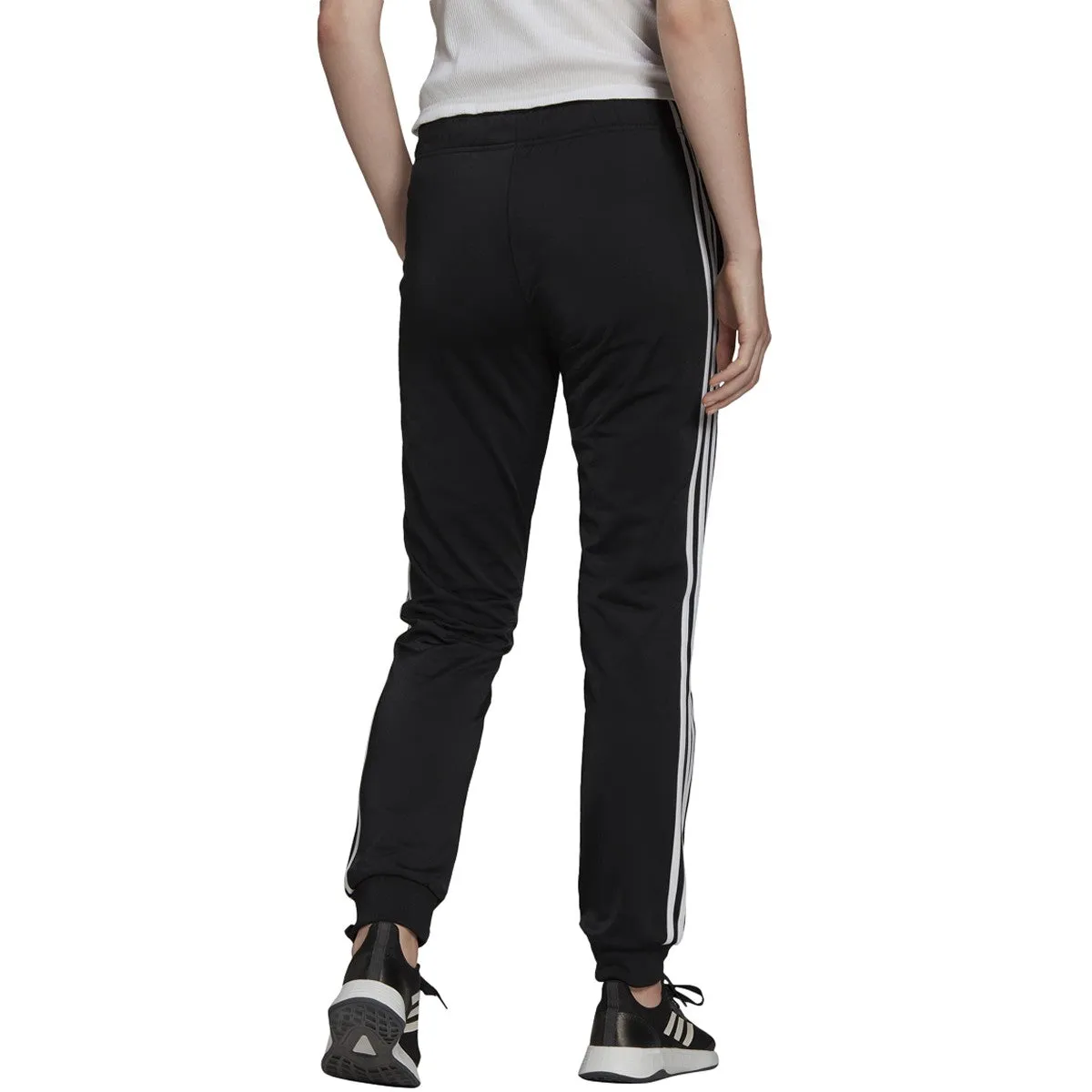 adidas Women's Warm-Up Tricot Slim Tapered 3-Stripes Track Pants