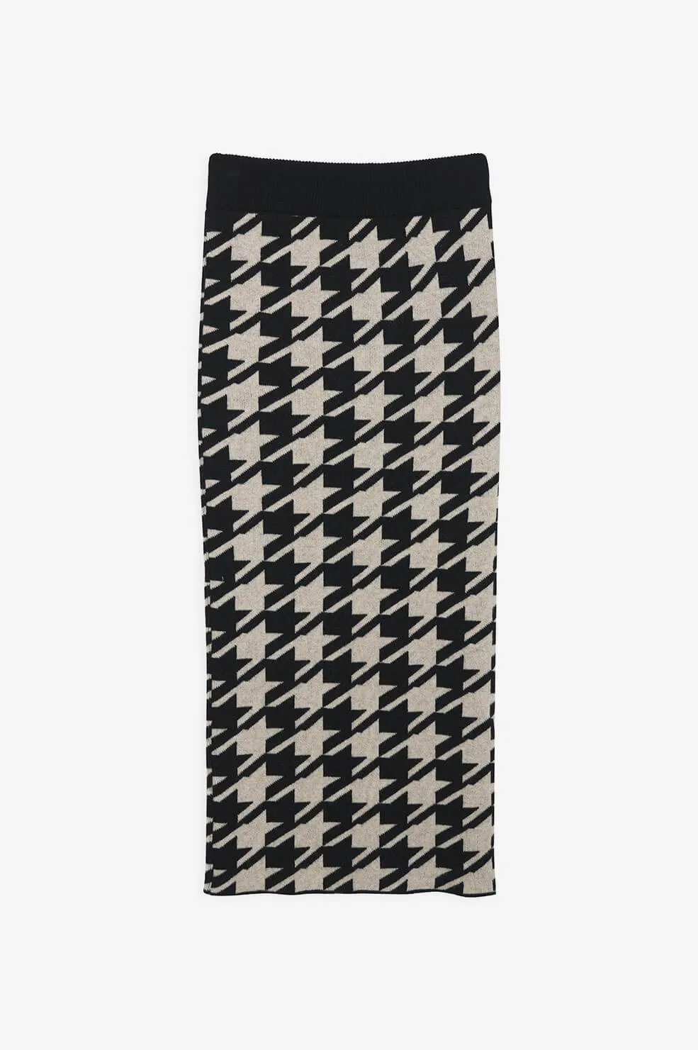 Anine Bing - Reese Skirt in Large Houndstooth