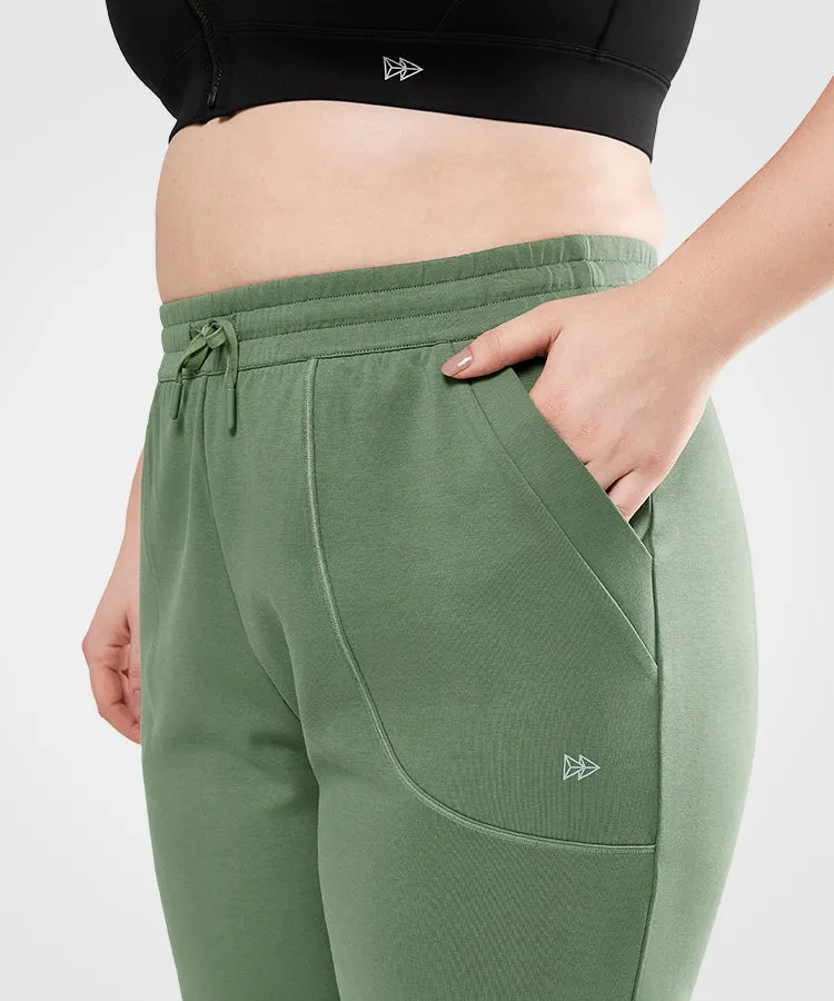 Anywhere Pockets Pleated Drawstring Waist Track Pants| Women's Sports Pants