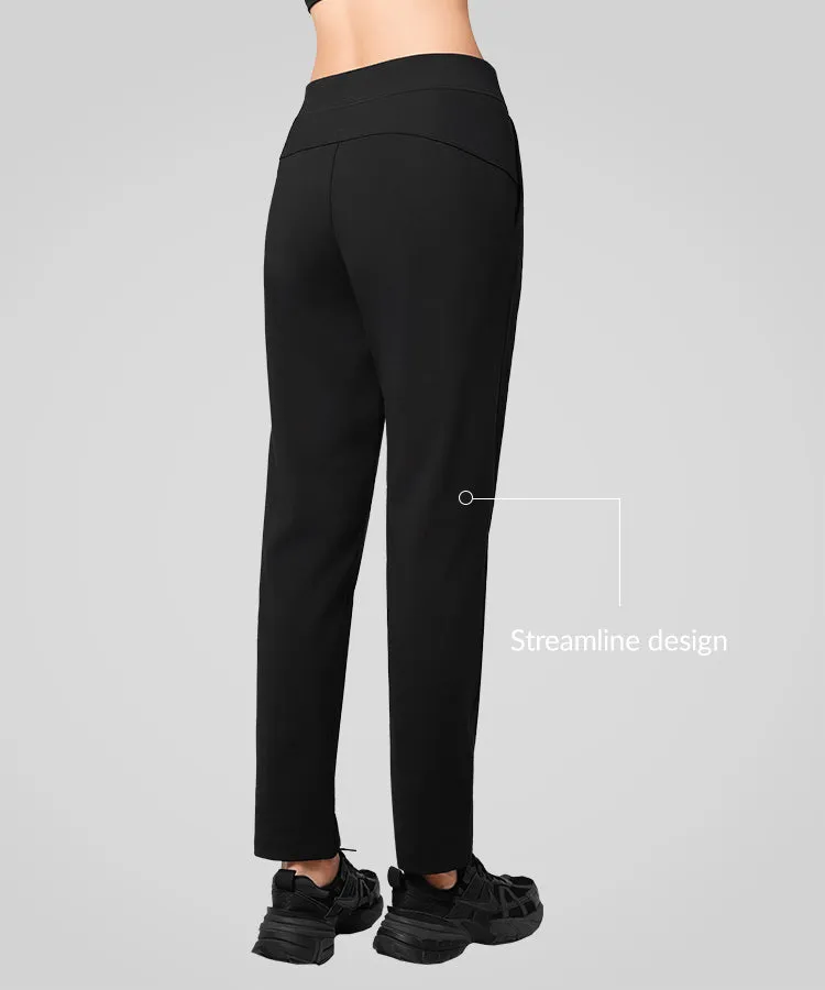 Anywhere Pockets Slim Fit Track Pants| Women's Sports Pants