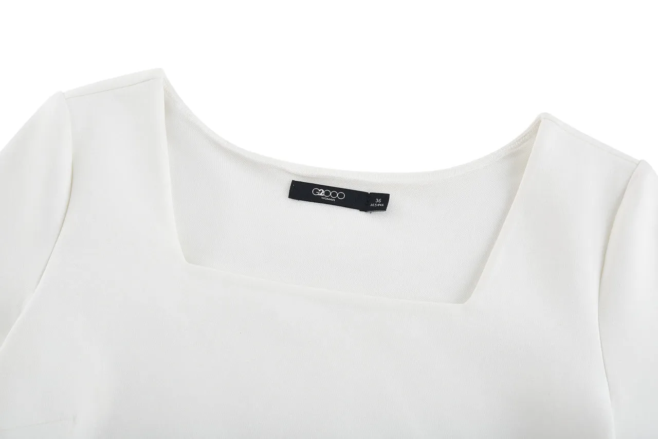 Basic Square Neck Top