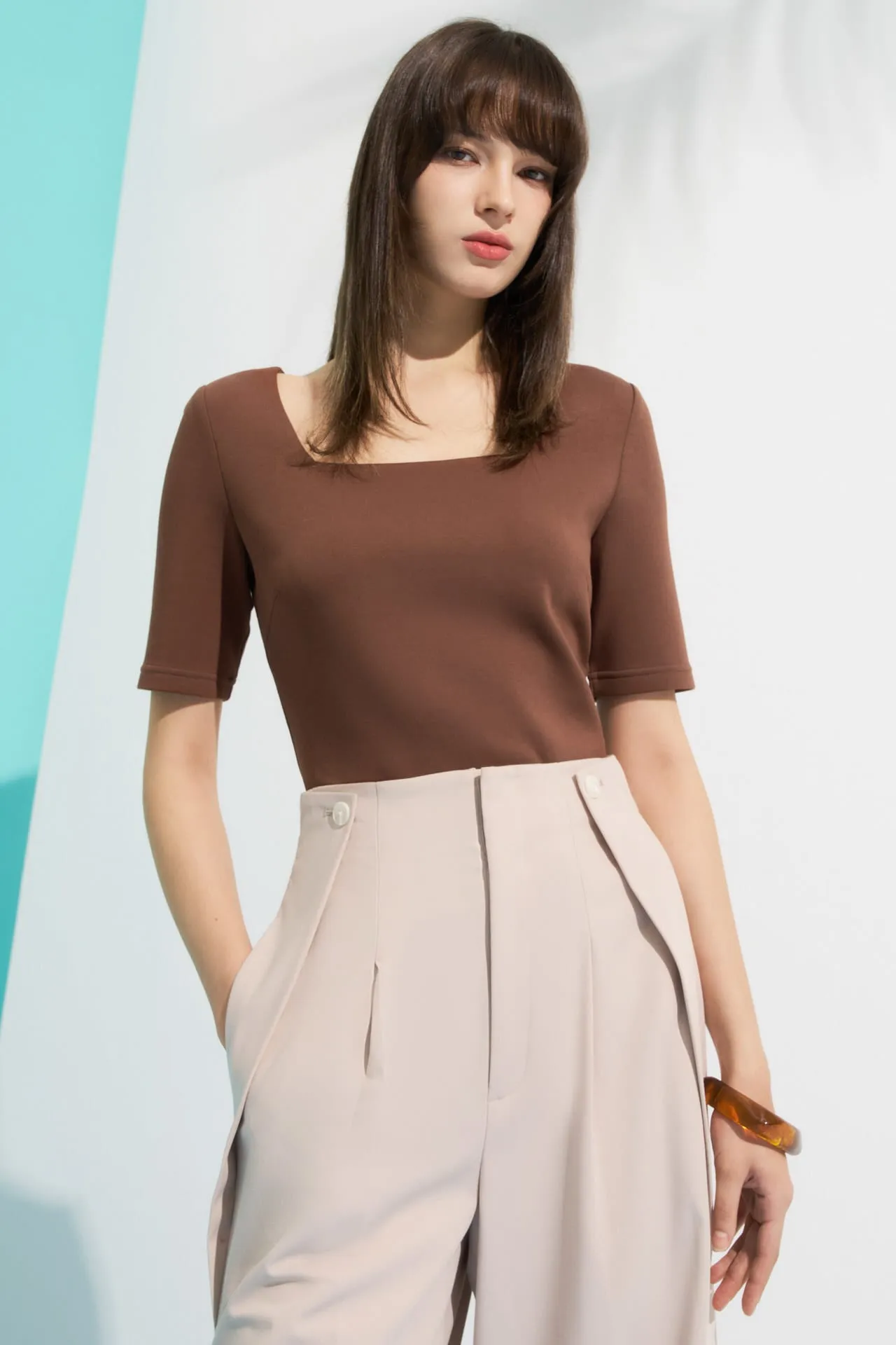 Basic Square Neck Top