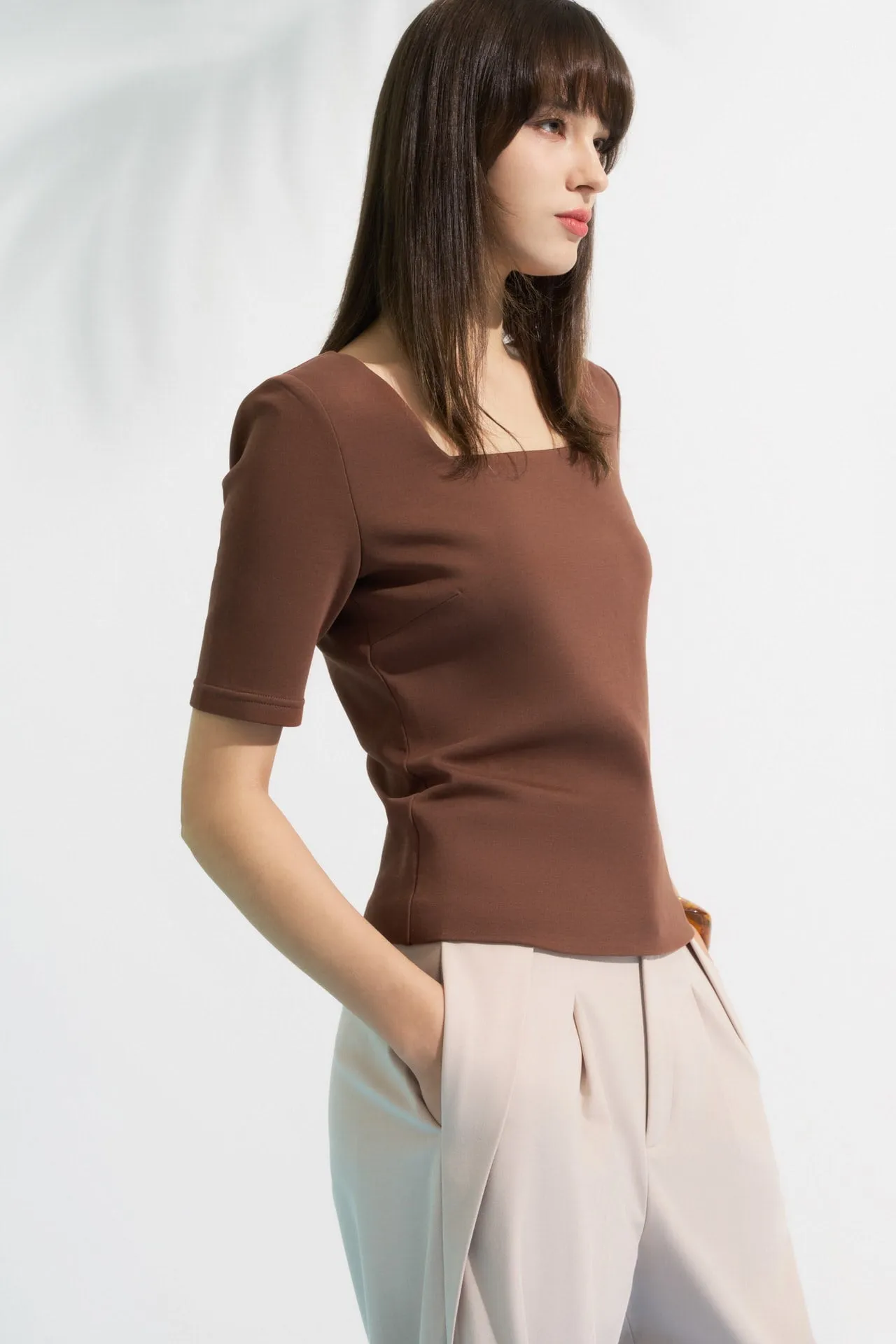 Basic Square Neck Top