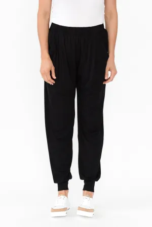 Black Bamboo Everyday Pants