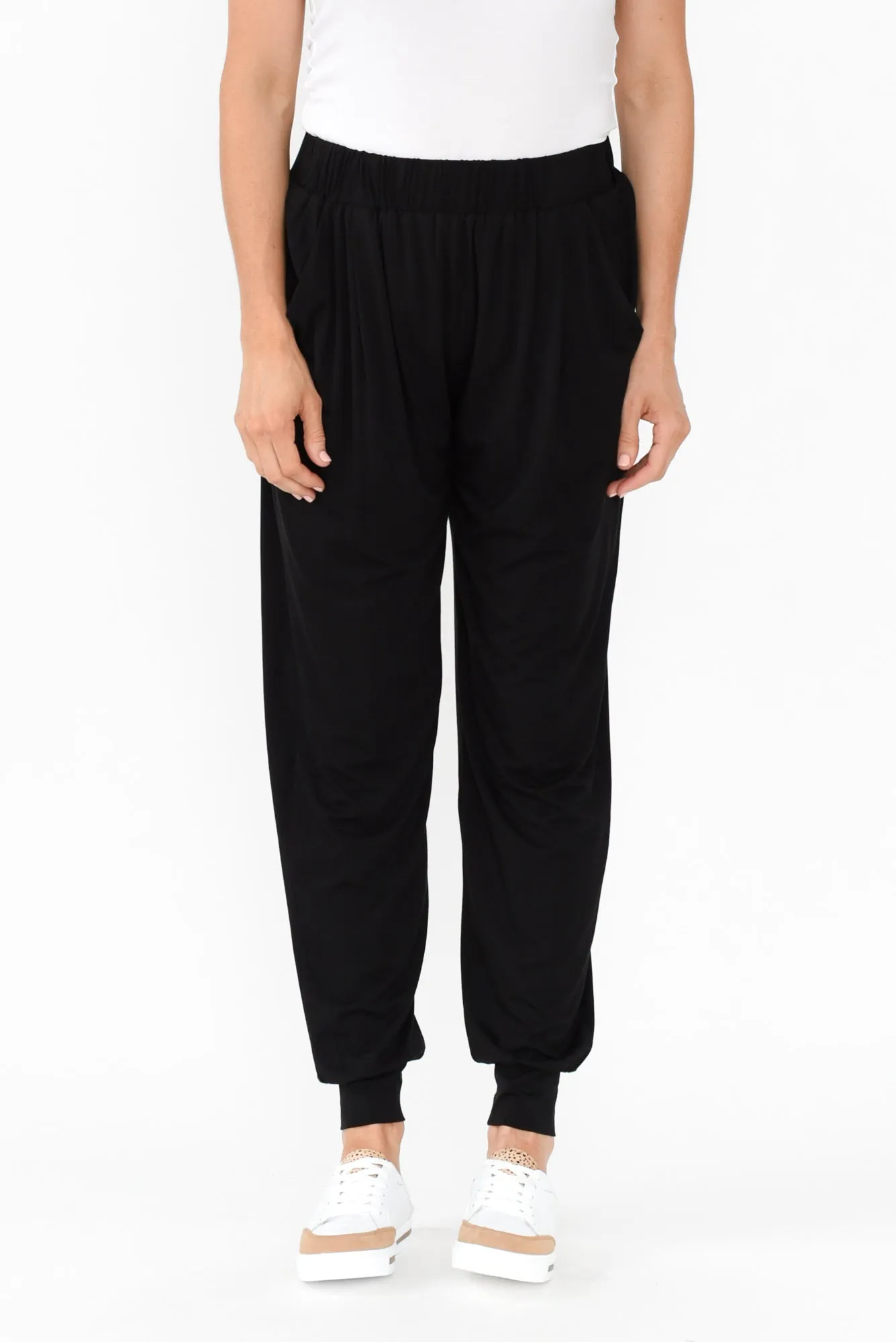 Black Bamboo Everyday Pants