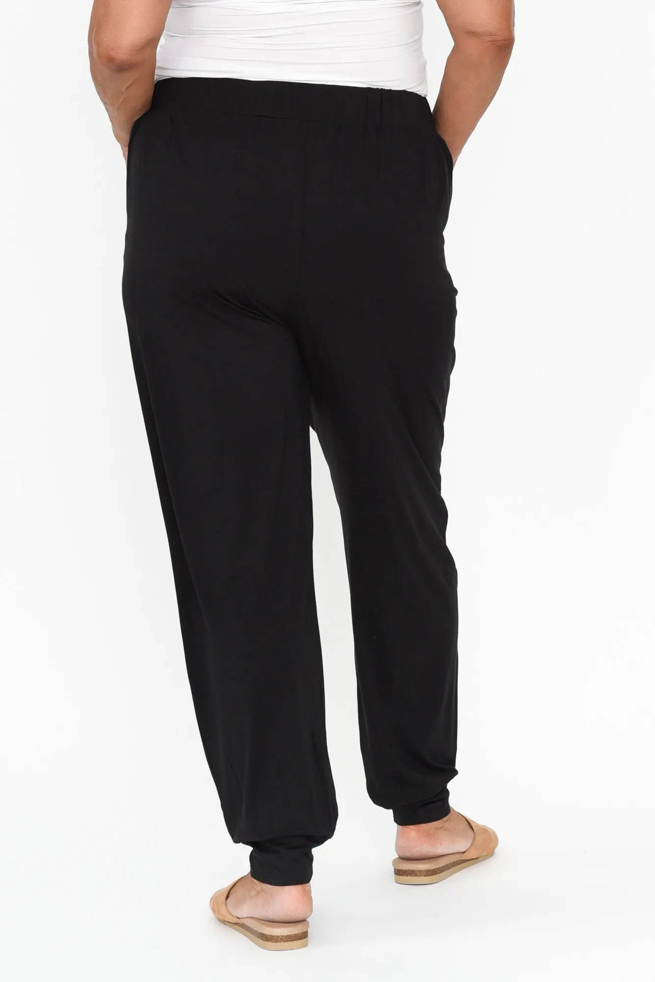 Black Bamboo Everyday Pants