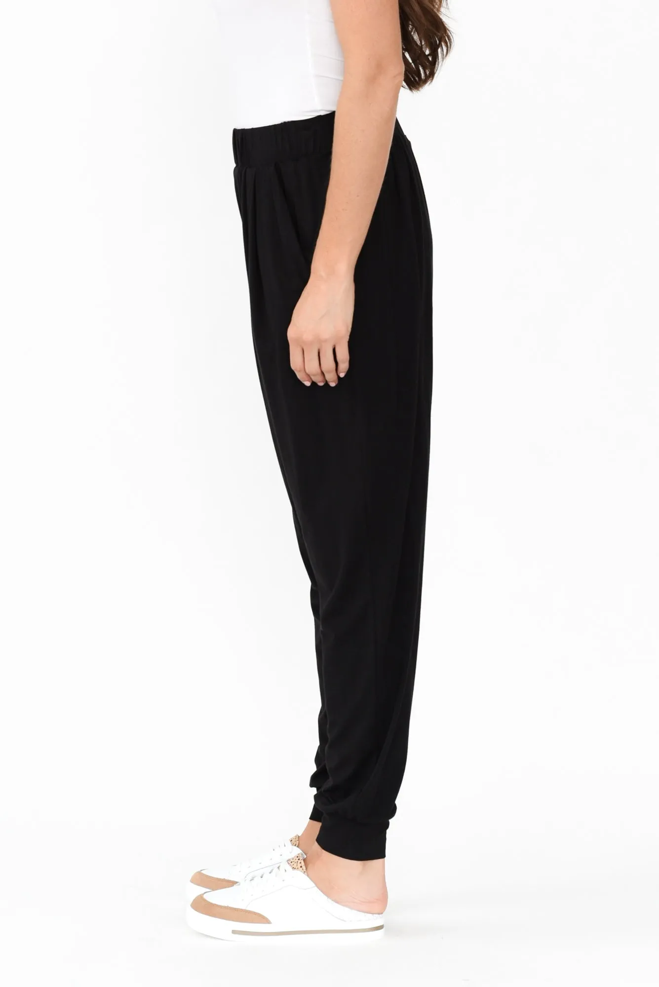 Black Bamboo Everyday Pants