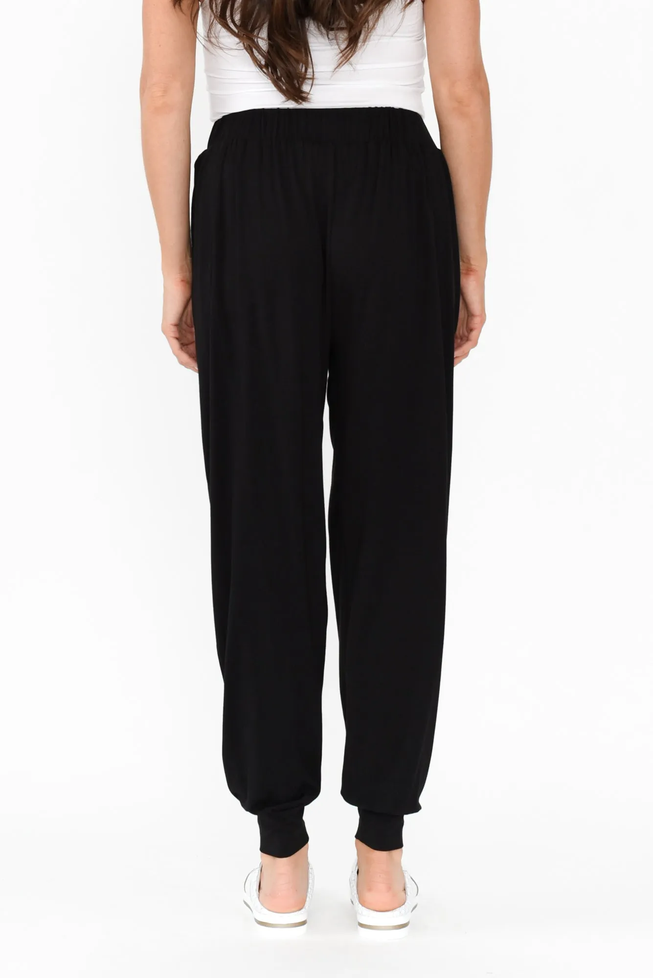 Black Bamboo Everyday Pants