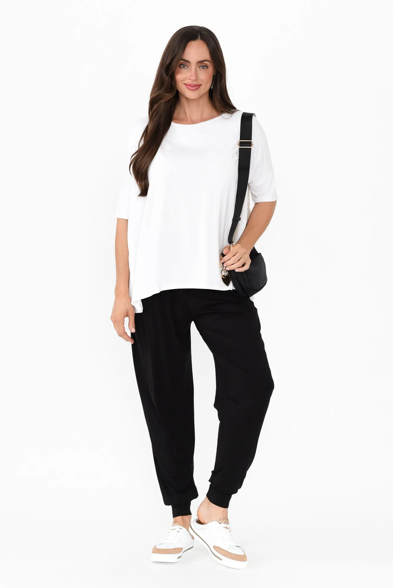 Black Bamboo Everyday Pants