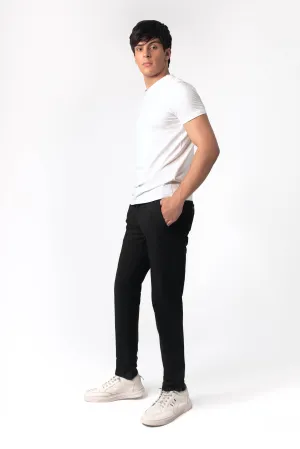 Black Slim Fit Chino Pants