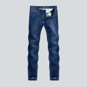 Blue slim men's jeans