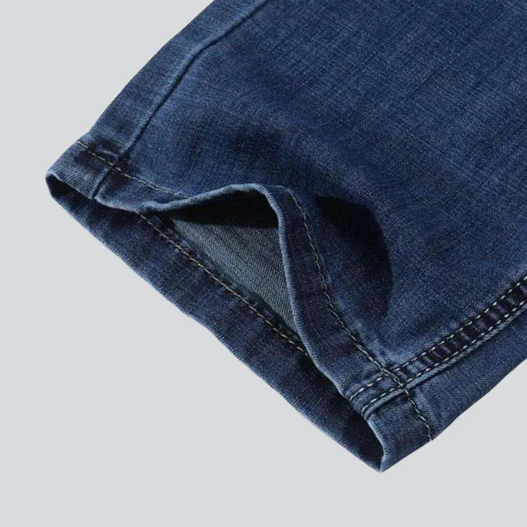 Blue slim men's jeans