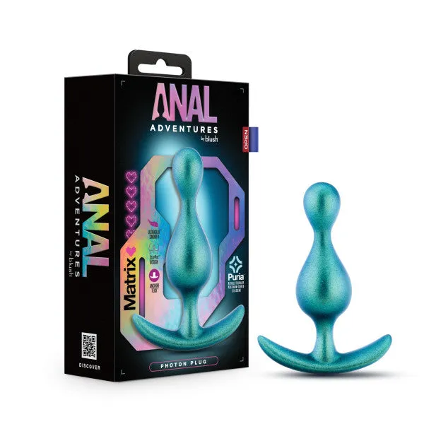 Blush Anal Adventures Matrix Photon Plug - Teal