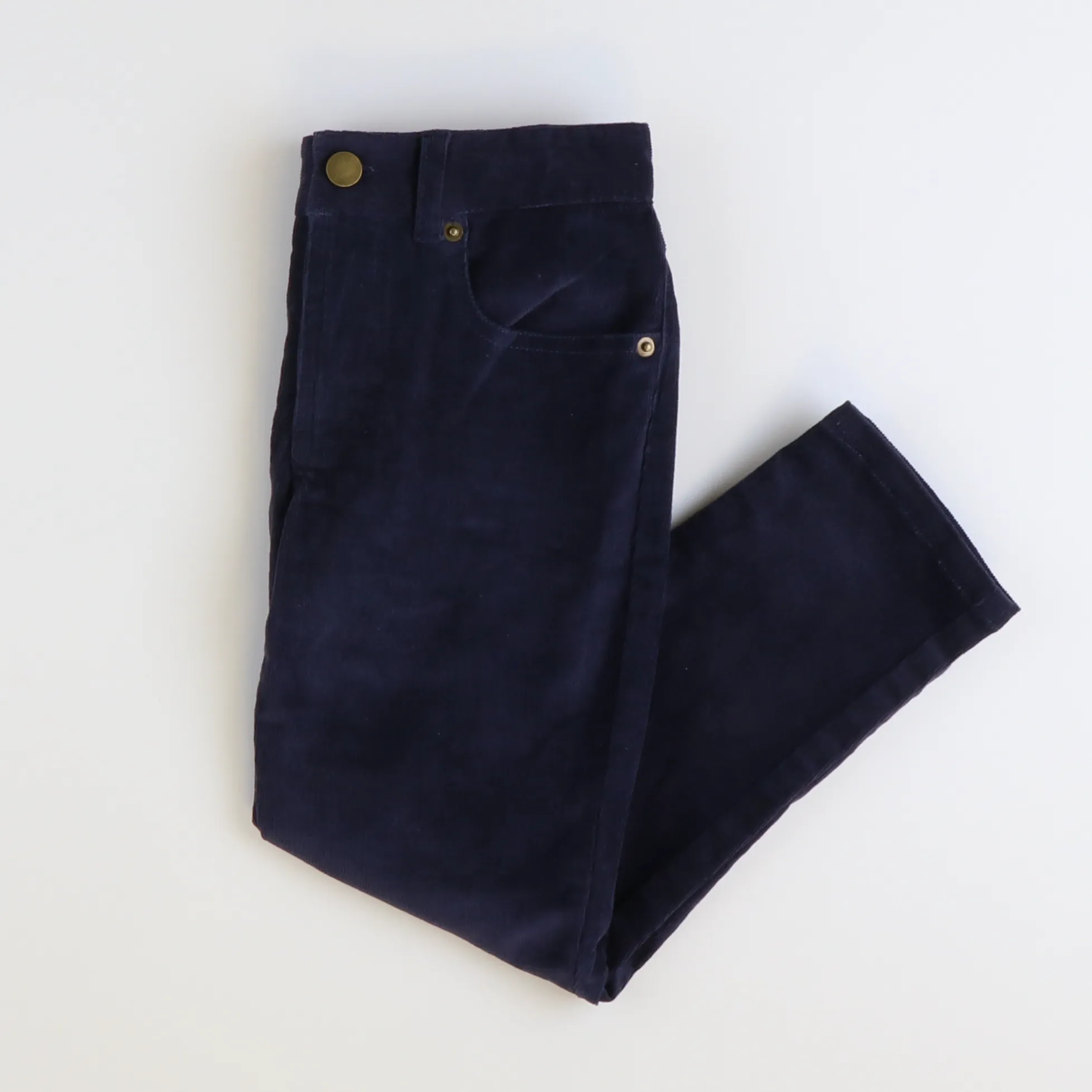 Boys Signature Corduroy Five Pocket Pants - Navy