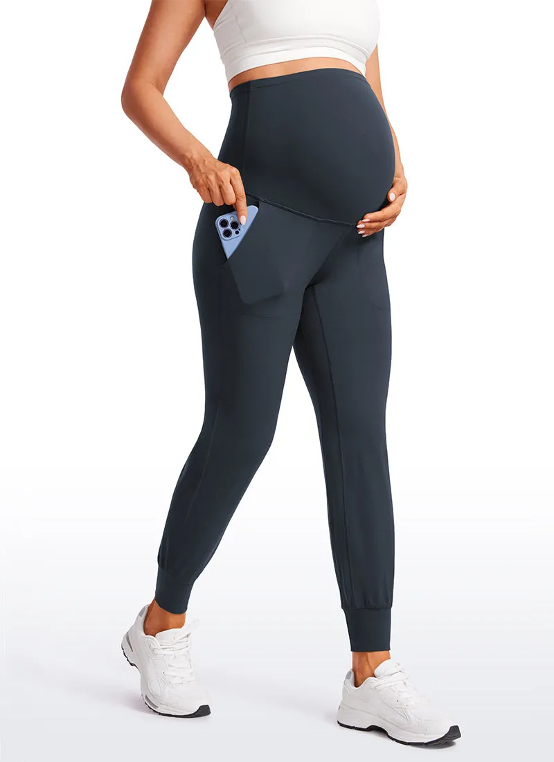 Butterluxe Maternity Pockets Joggers 27" - Super High Waist