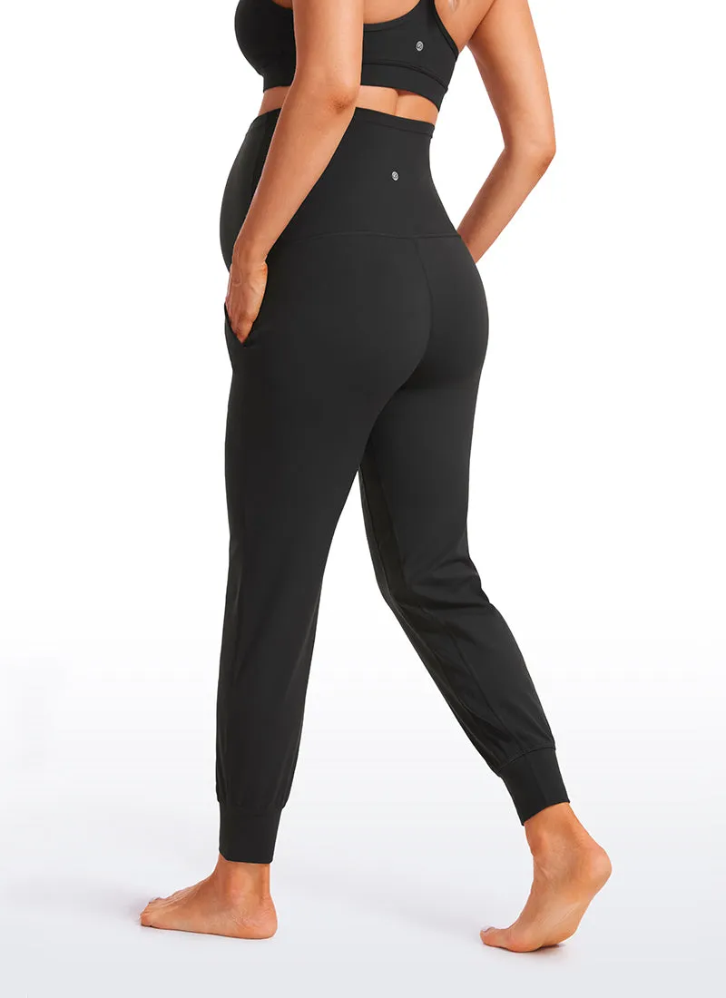 Butterluxe Maternity Pockets Joggers 27" - Super High Waist