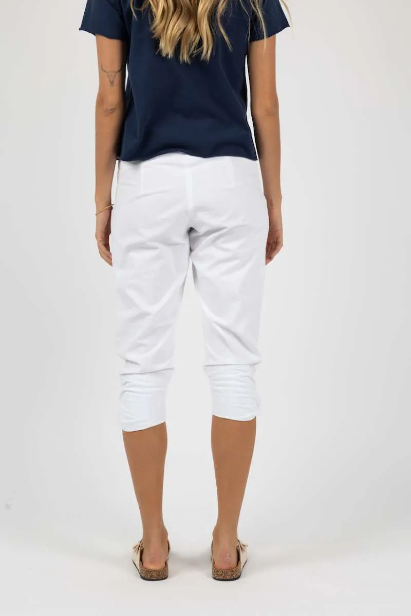 Cast Away Pant in White HS24407 by Humidity Lifestyle