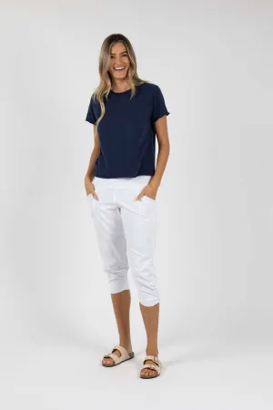 Cast Away Pant in White HS24407 by Humidity Lifestyle