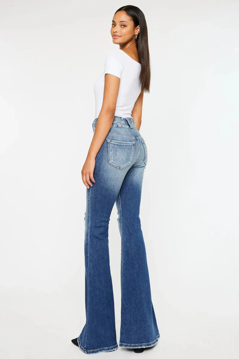 Chloe High Rise Super Flares