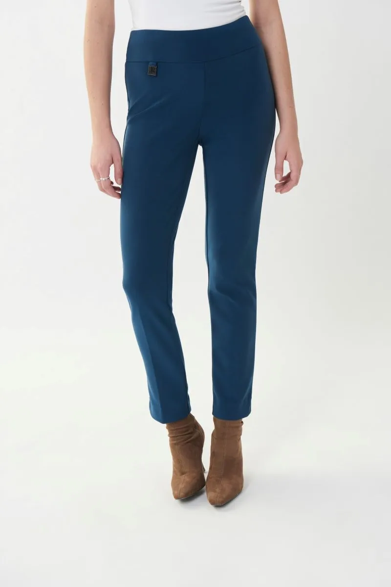 Classic Tailored Slim Pant 144092RR in Nightfall by Joseph Ribkoff