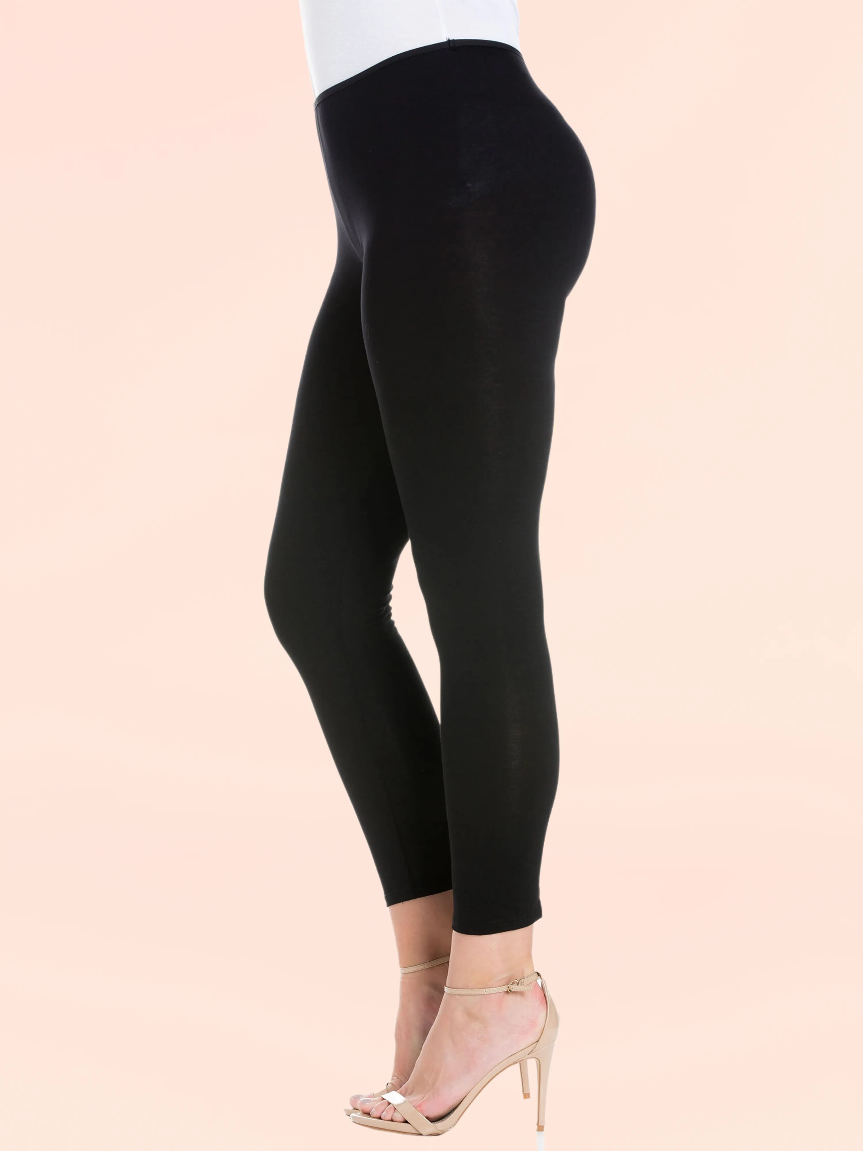 Comfortable Ankle Length Plus Size Leggings