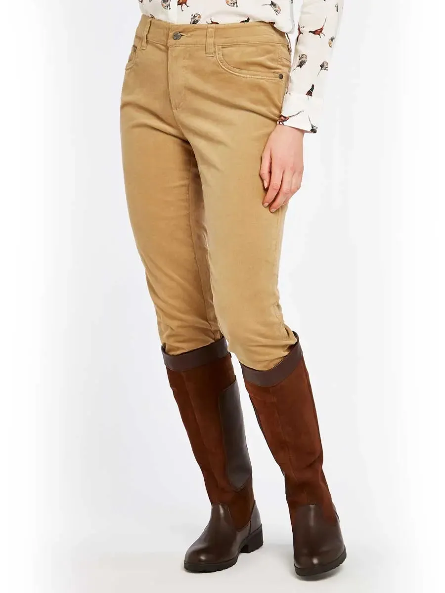 DUBARRY Honeysuckle Ladies Skinny Pincord Jeans - Camel