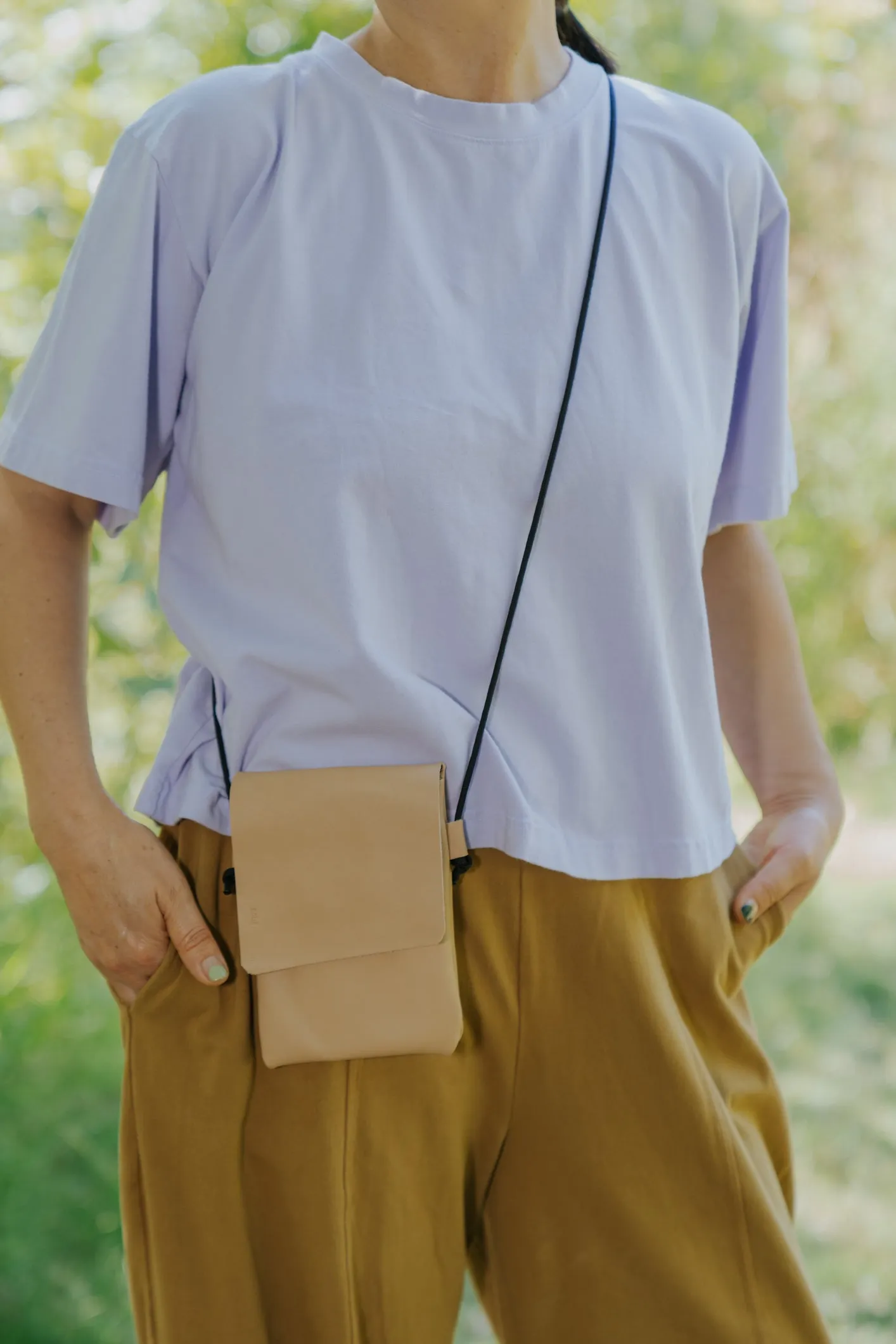 Easy Relaxed Tee - Lilac