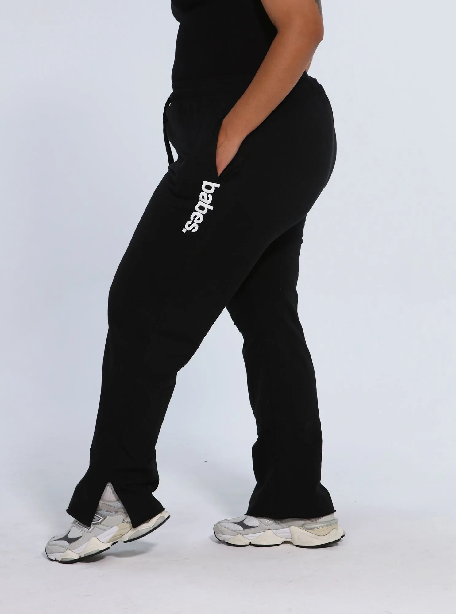 Flare Sweatpant (black)