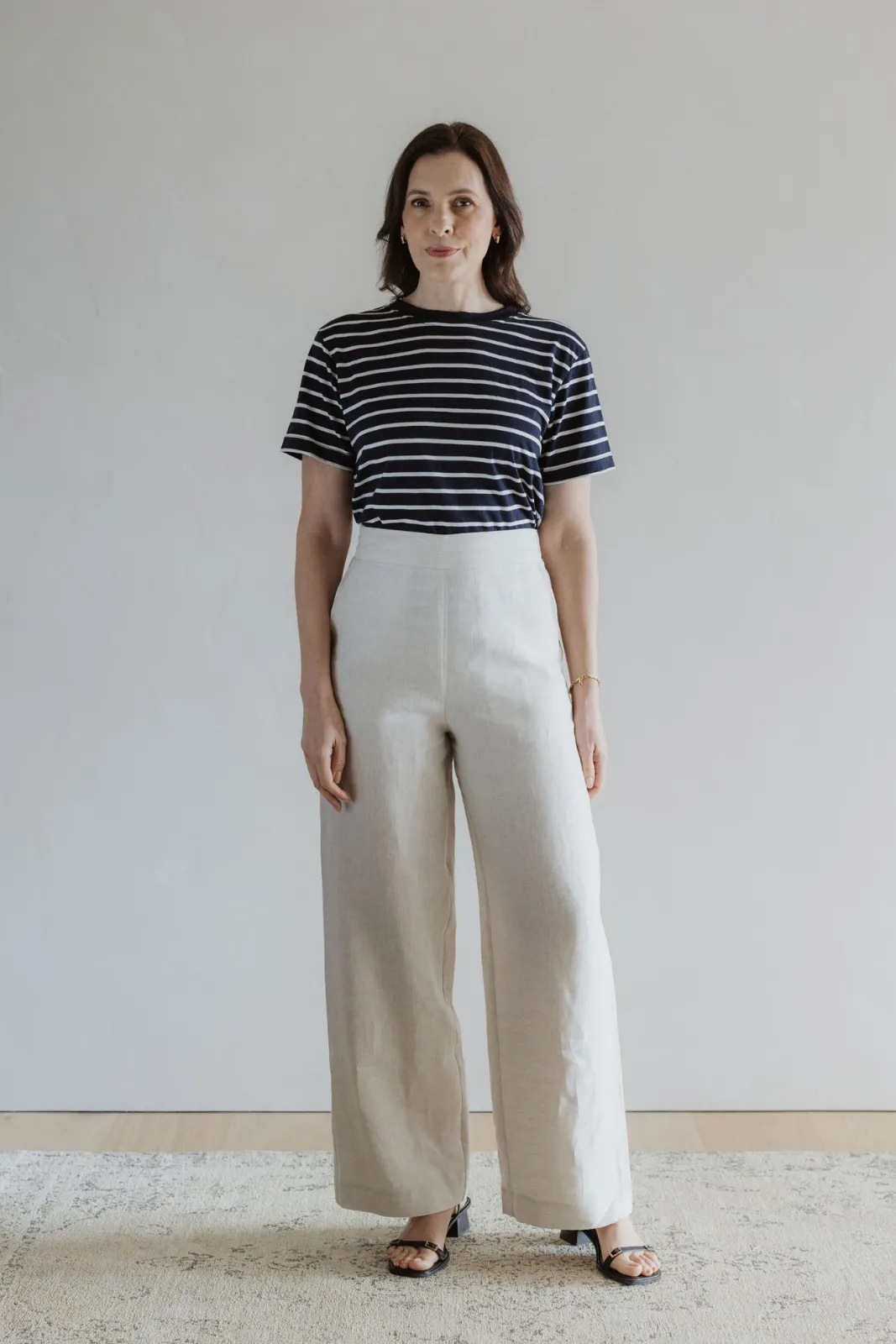 Foundation Linen Pant - Natural