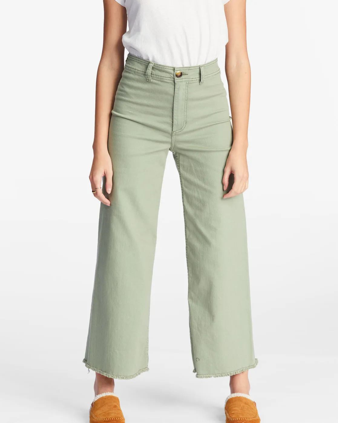 Free Fall High-Waist Pants - Army