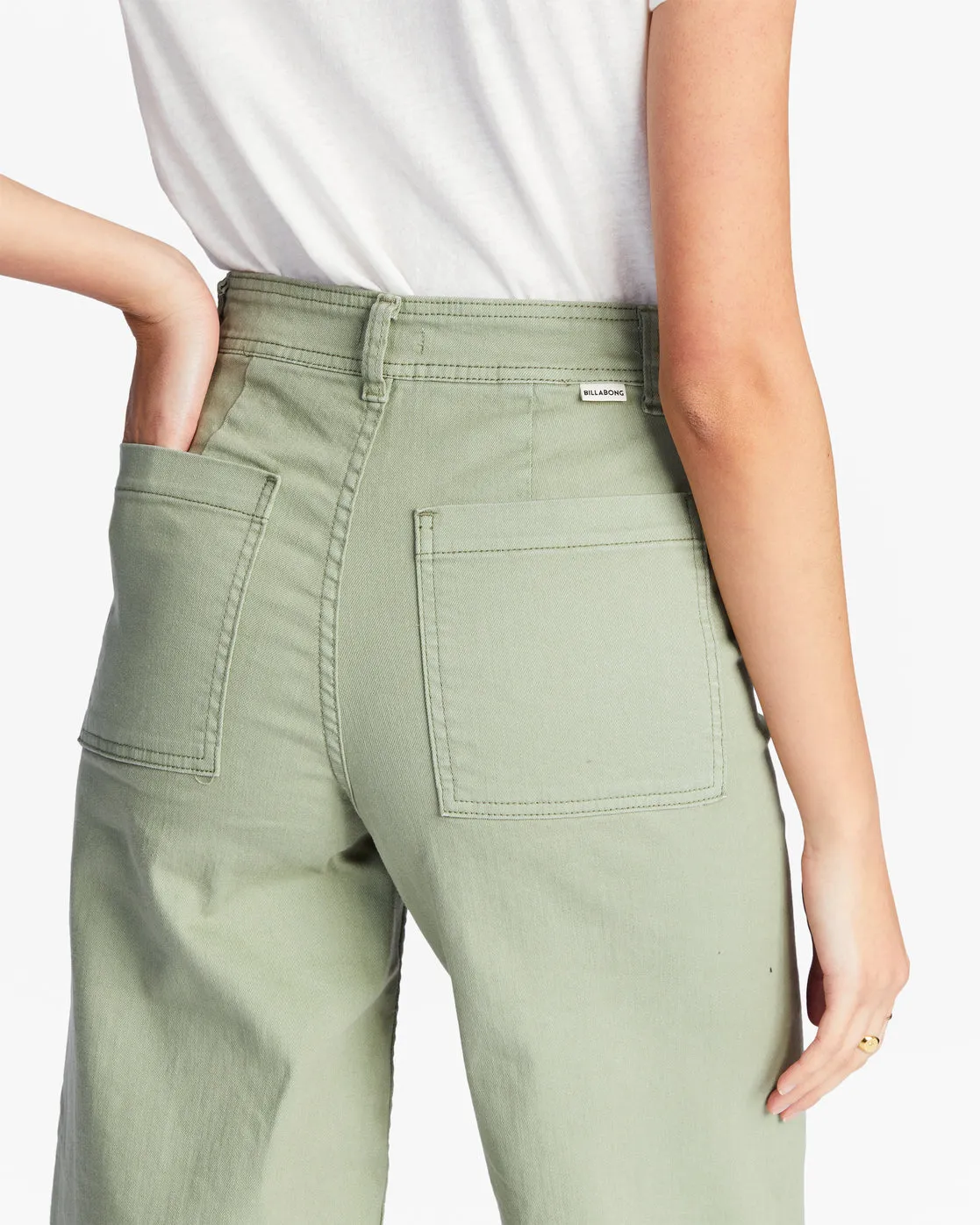 Free Fall High-Waist Pants - Army