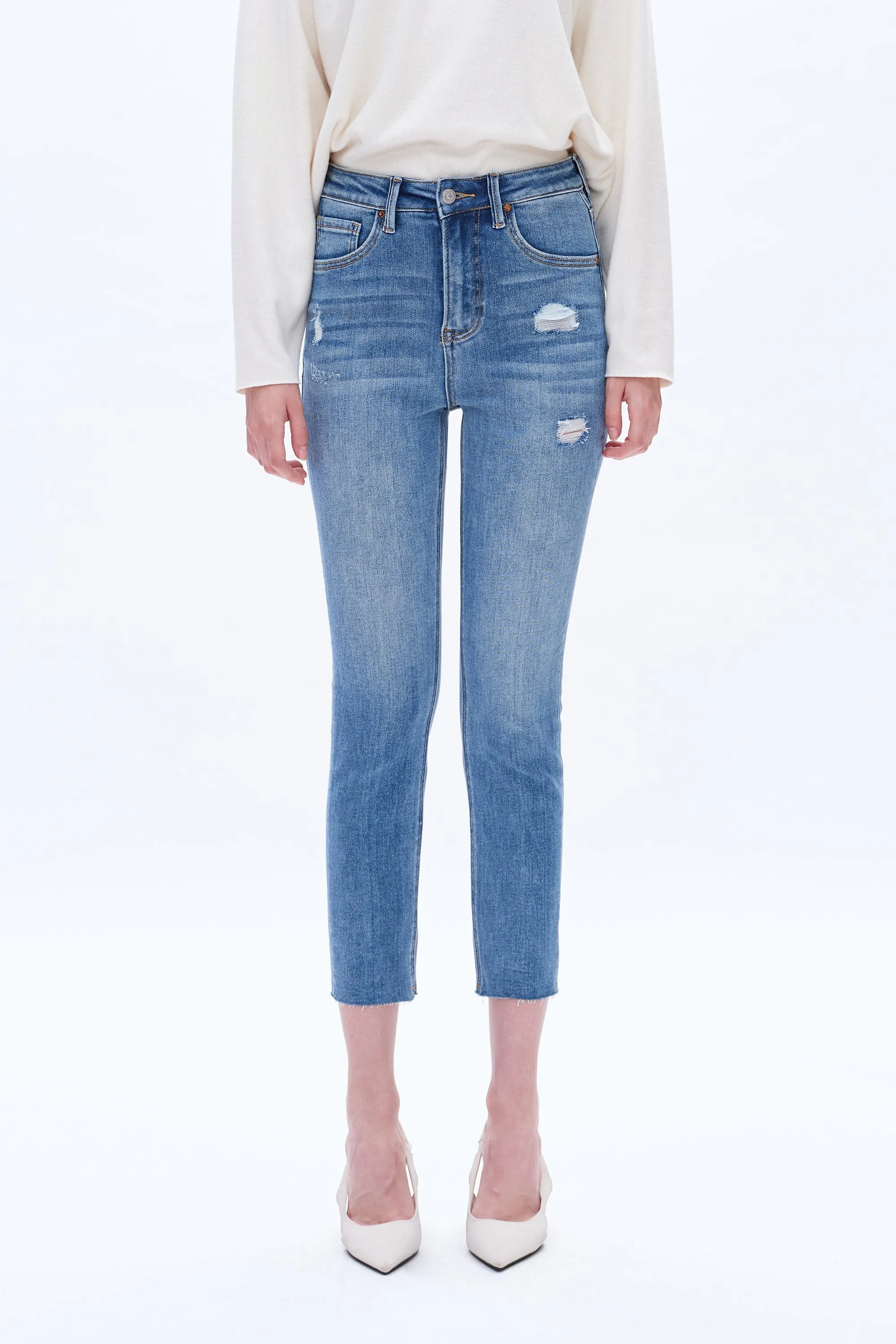 High Rise Skinny Jeans