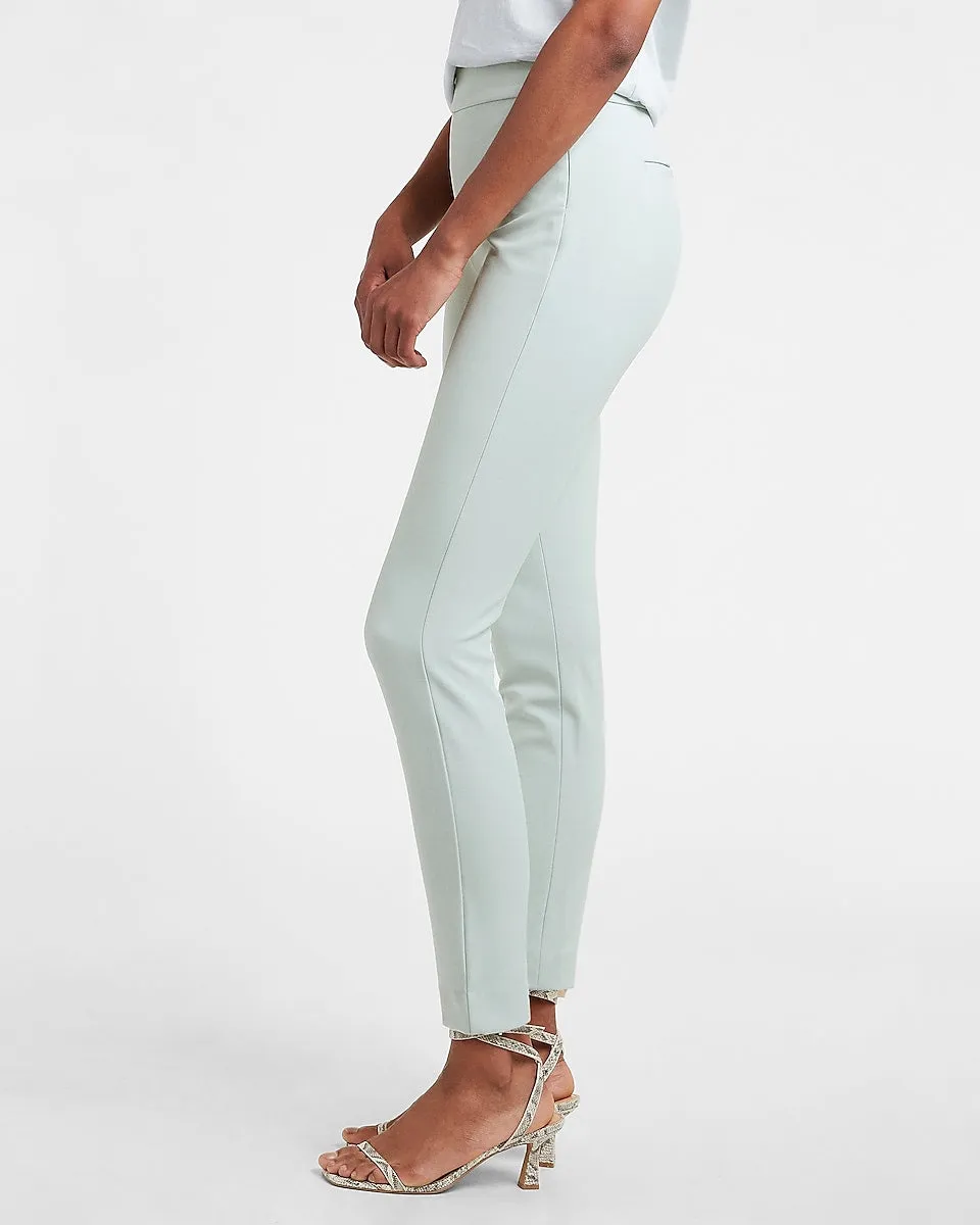 High Waisted Supersoft Twill Skinny Pant in Puritan Gray