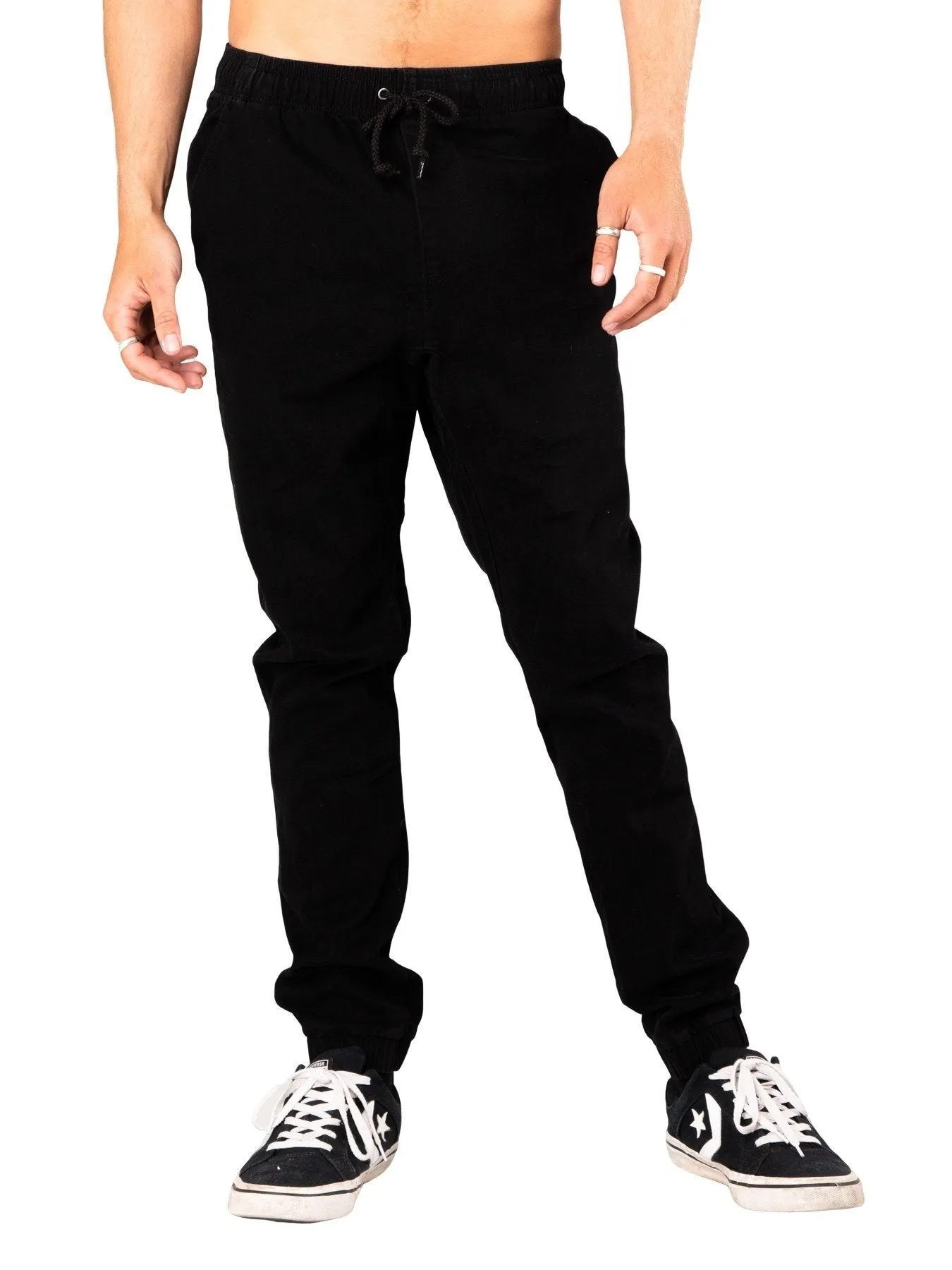 Hook Out Elastic Pant - Black