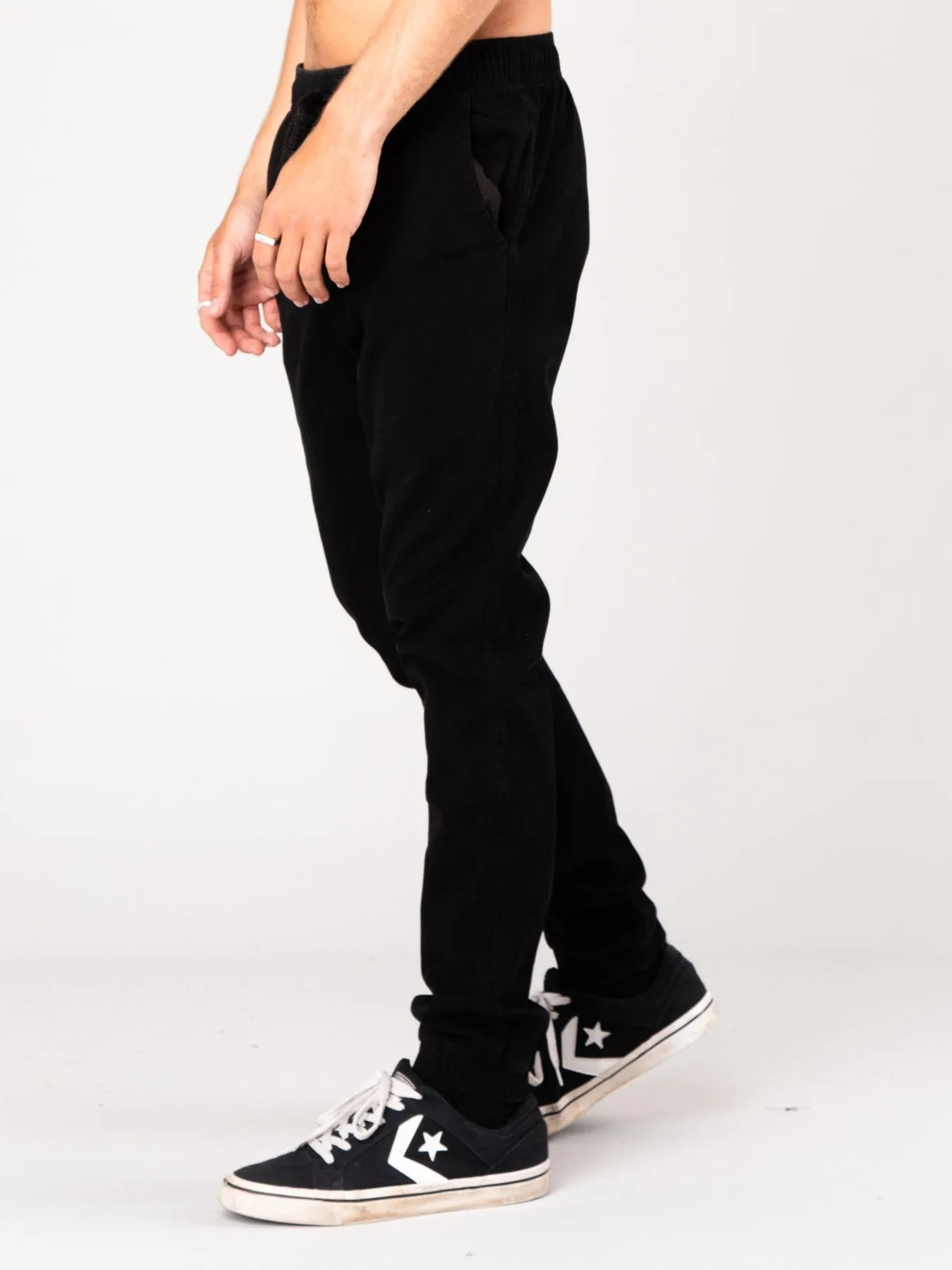 Hook Out Elastic Pant - Black