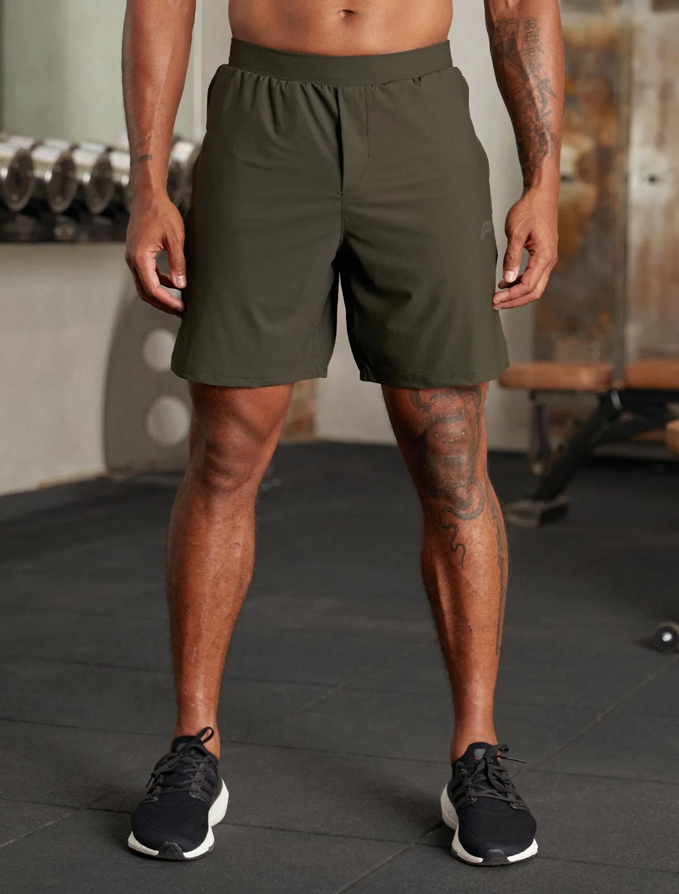 Hybrid Everyday Shorts - Dark Olive