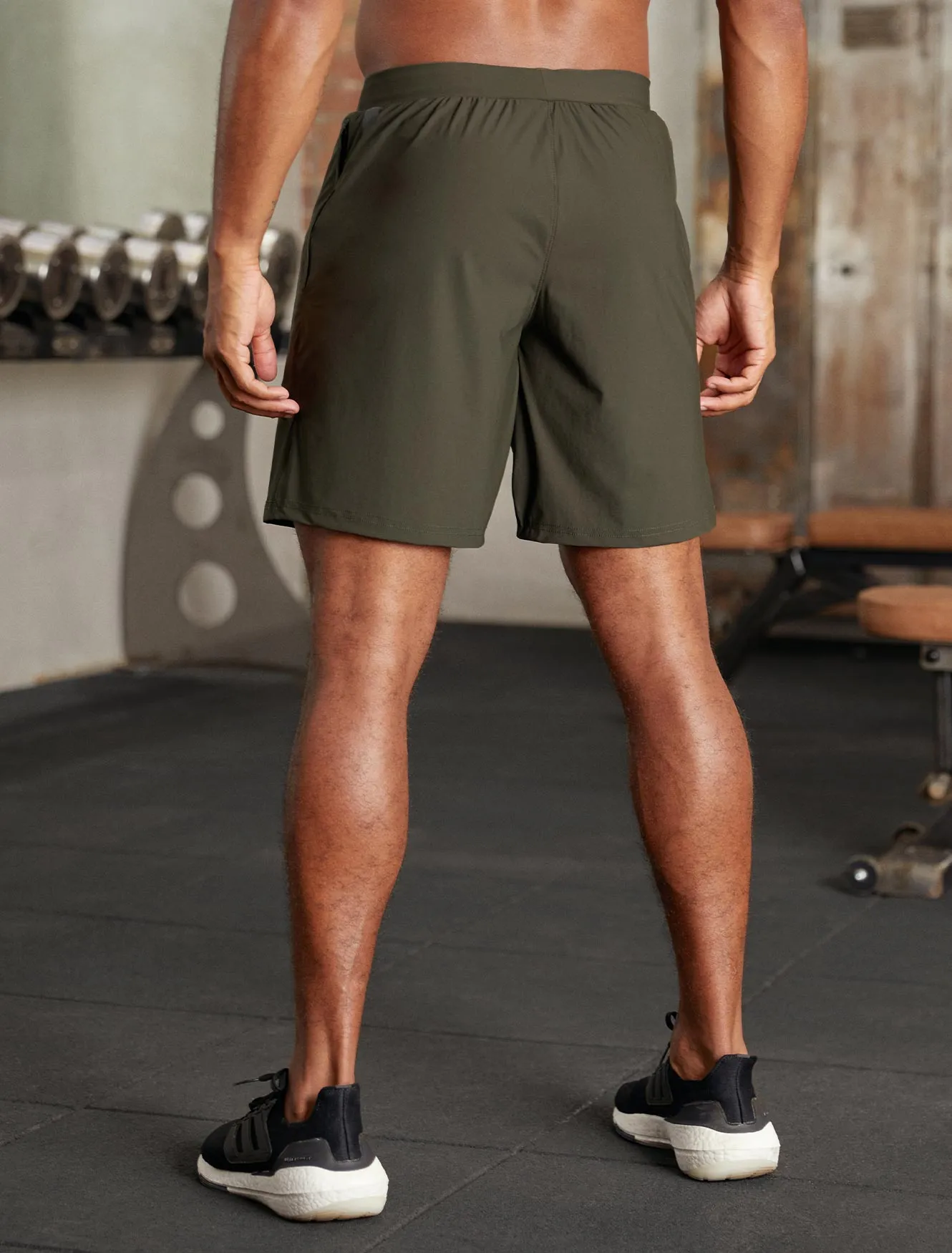 Hybrid Everyday Shorts - Dark Olive