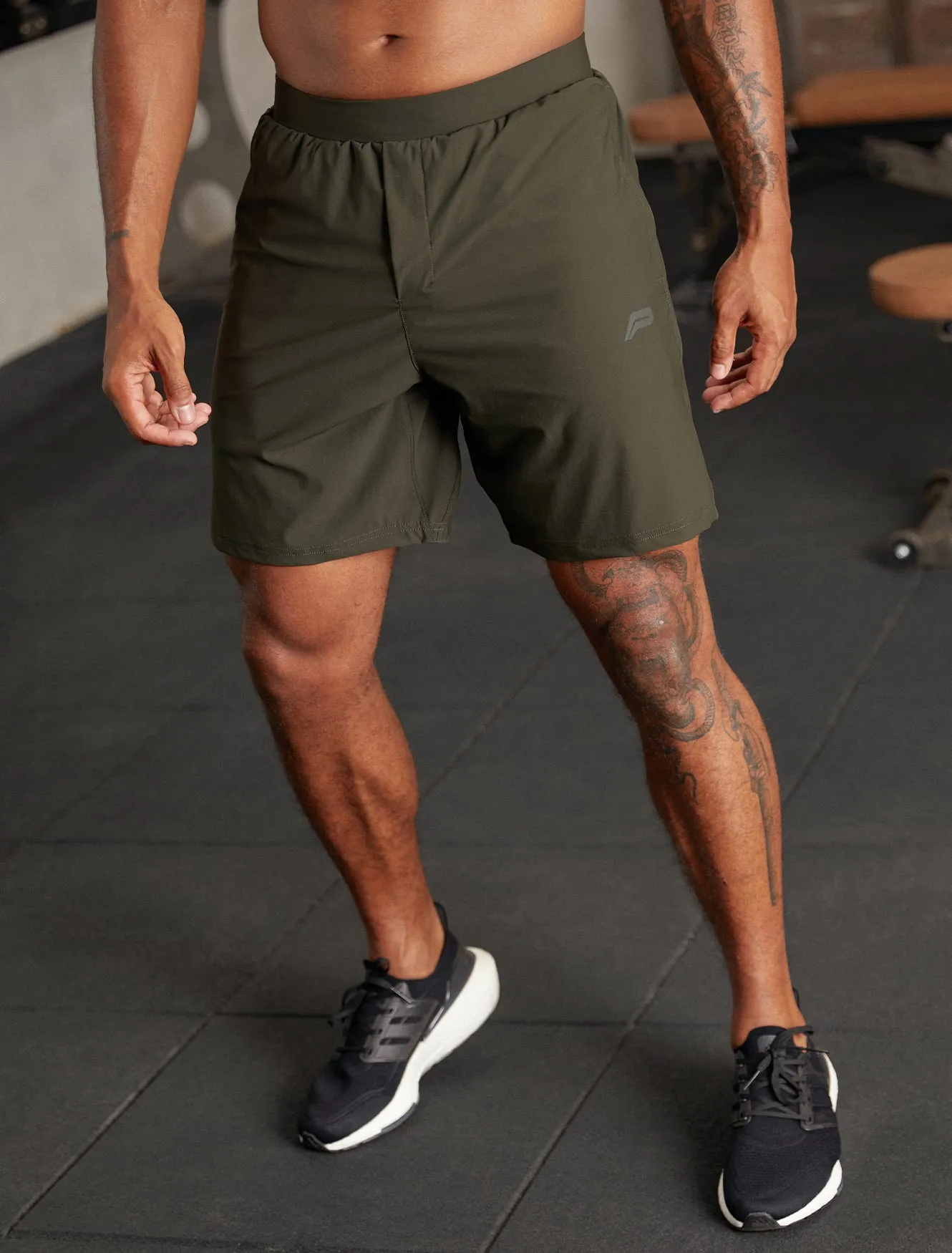 Hybrid Everyday Shorts - Dark Olive