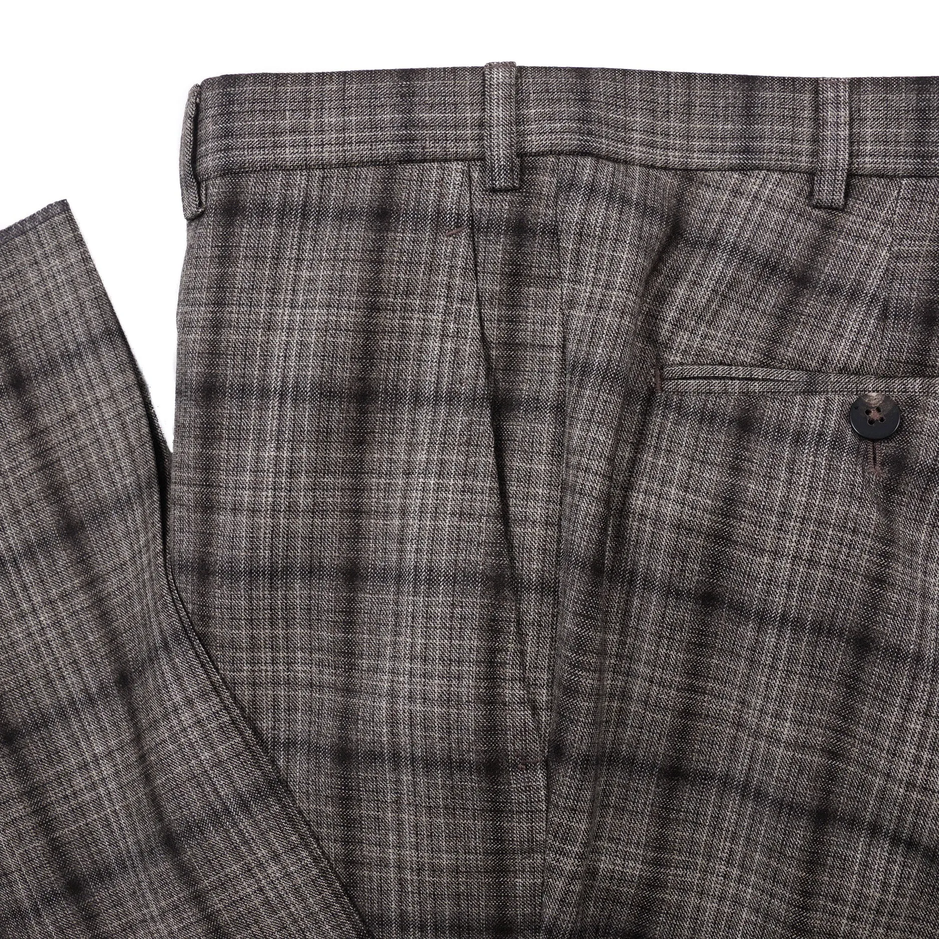 Isaia Slim-Fit Shadow Check Wool Suit