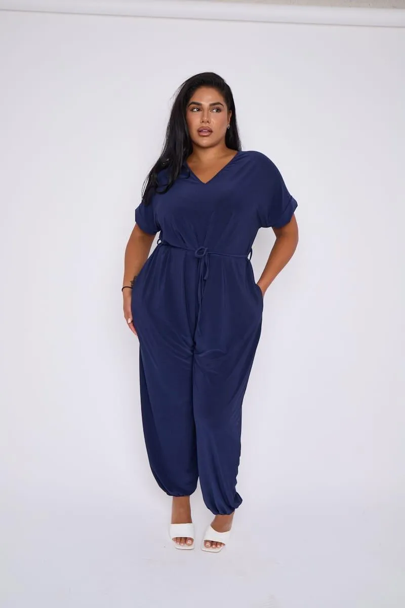 Jenna jumpsuit in Navy