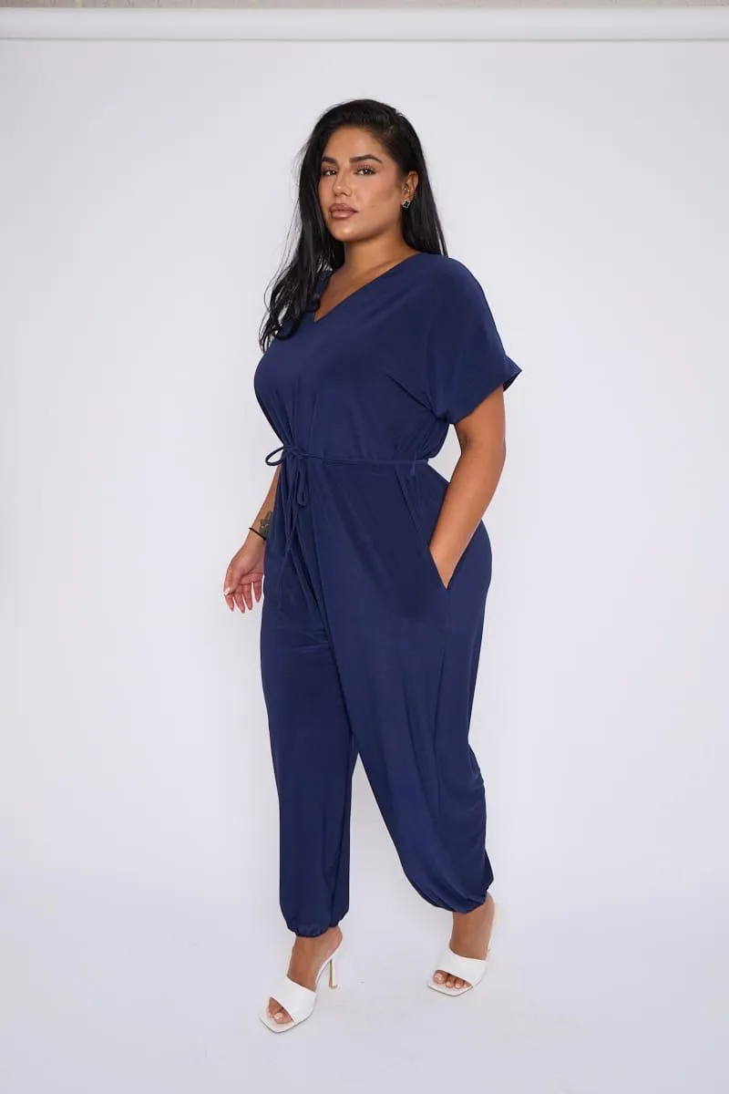 Jenna jumpsuit in Navy