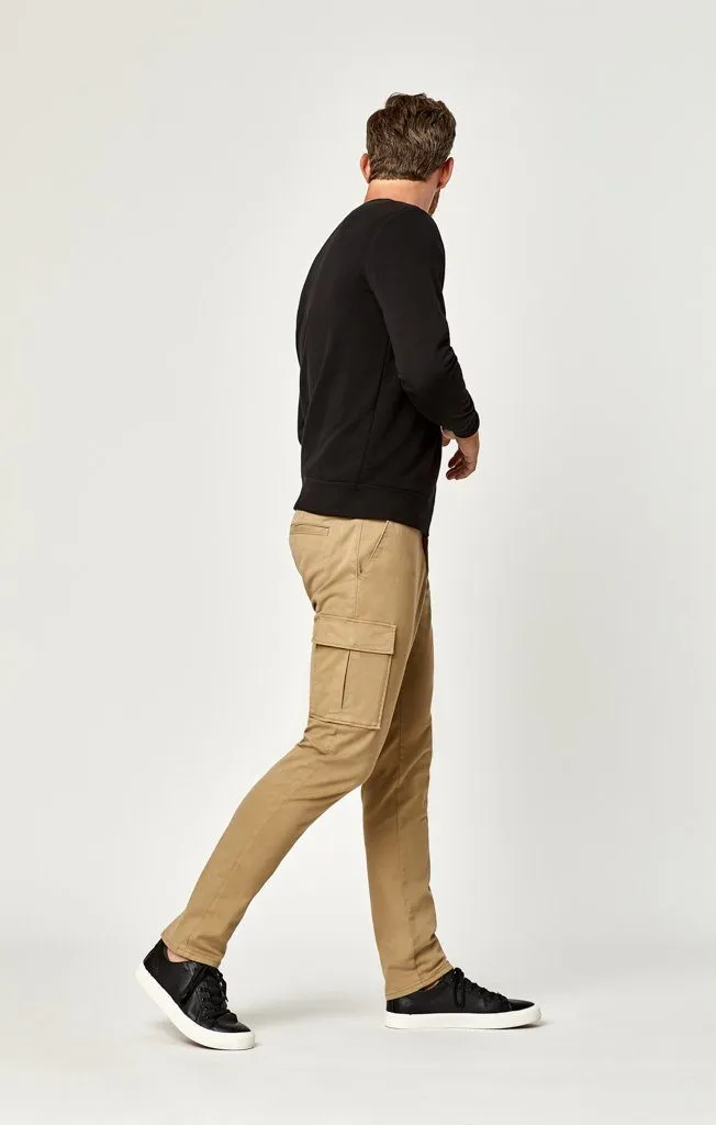 KEVIN SLIM CARGO IN KHAKI TWILL