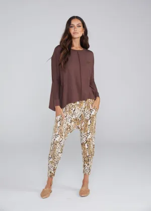 Lana Drop-Crotch Bamboo Pant