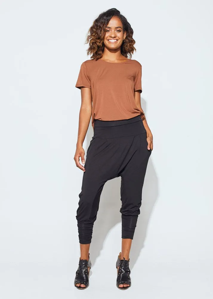 Lana Drop-Crotch Bamboo Pant